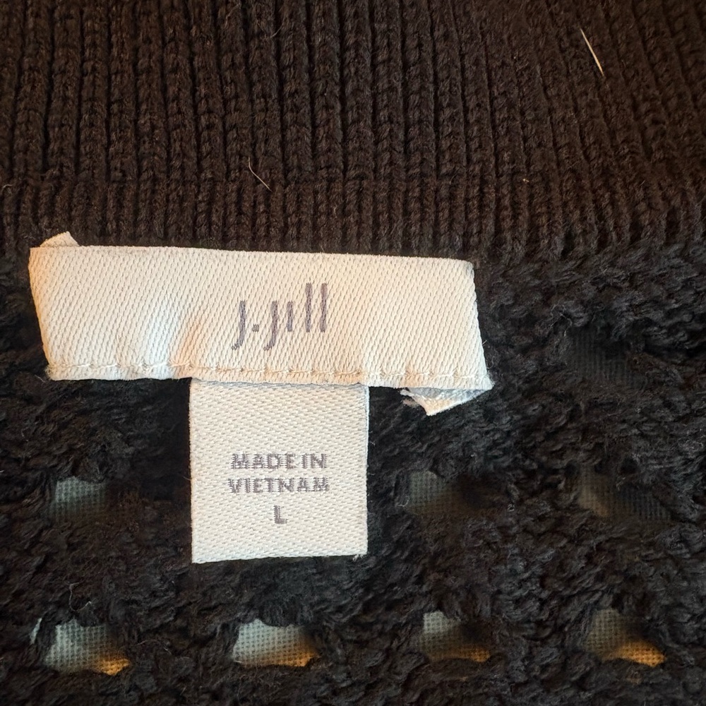 J. Jill Black Women's Cardigan - Picture 4 of 8